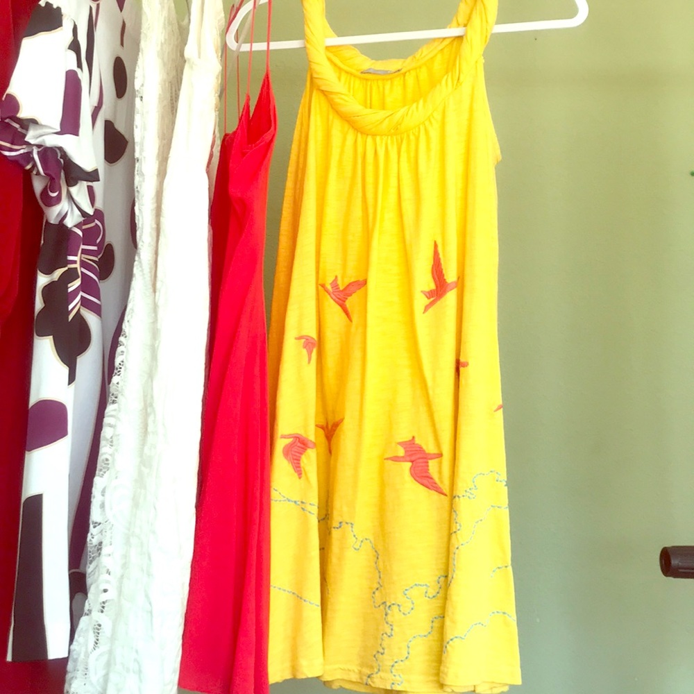 Yellow dress